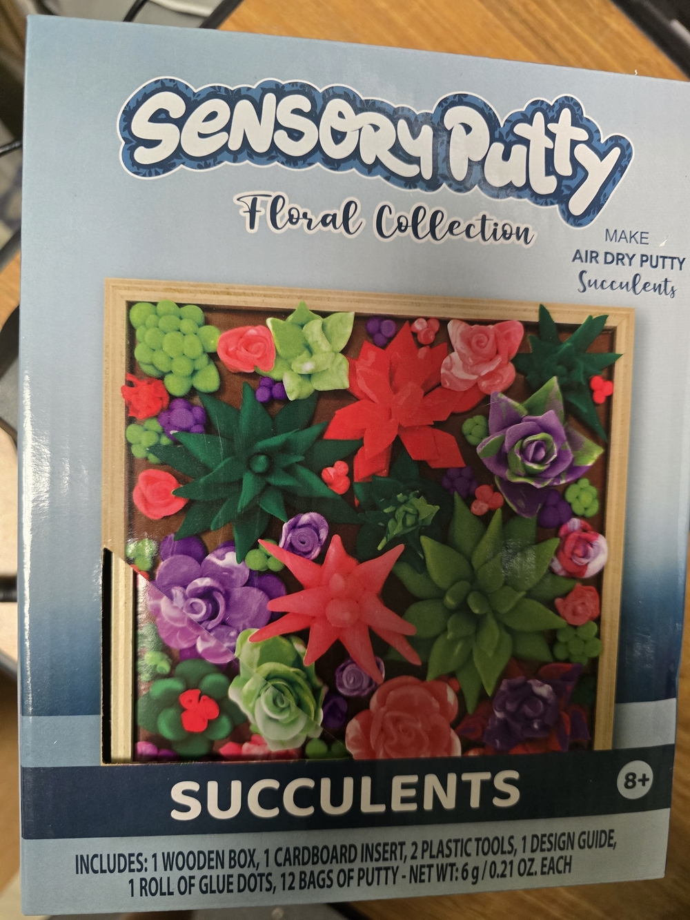 Floral Collection Succulents - Assorted Green, Pink, Purple